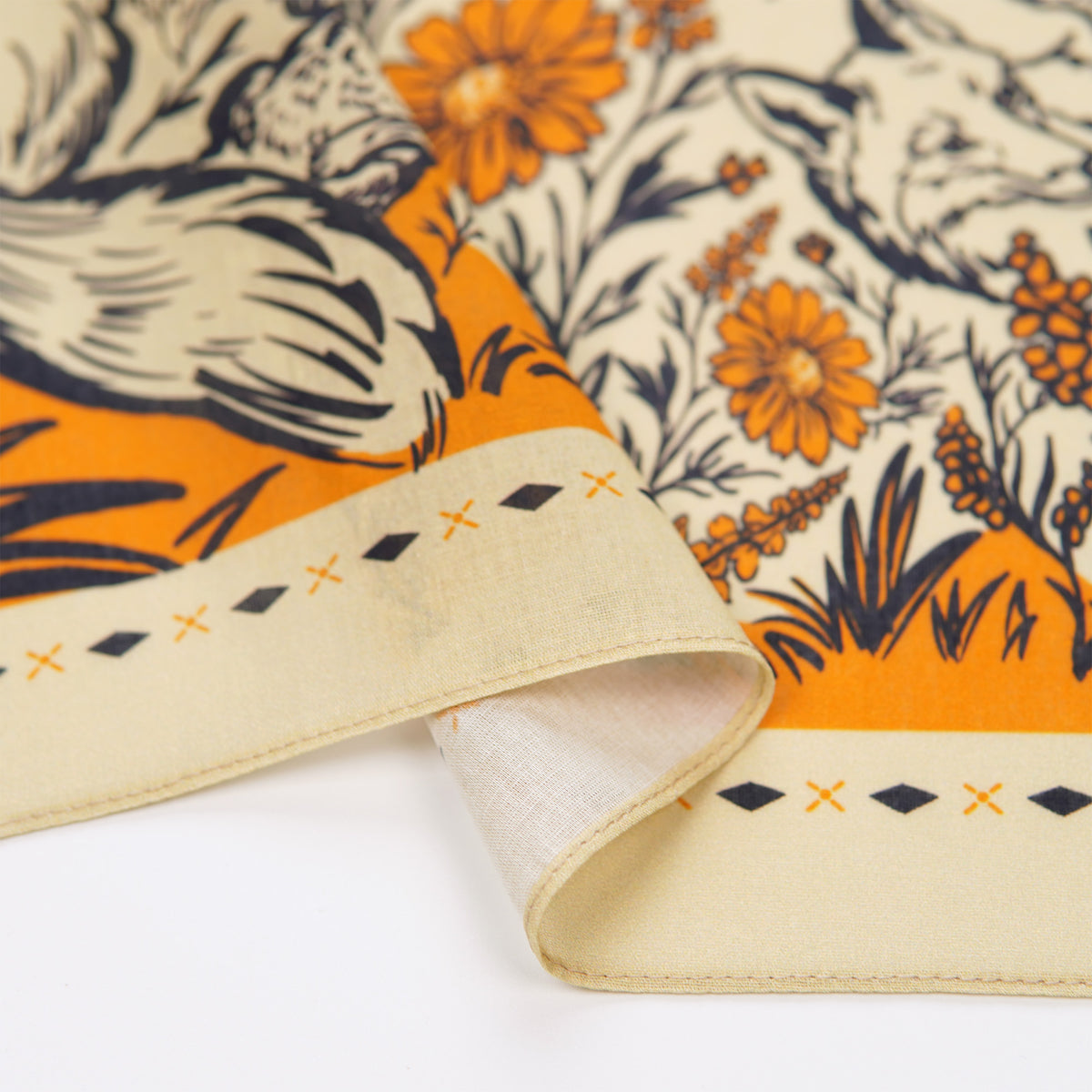 Fox and Rabbit Bandana