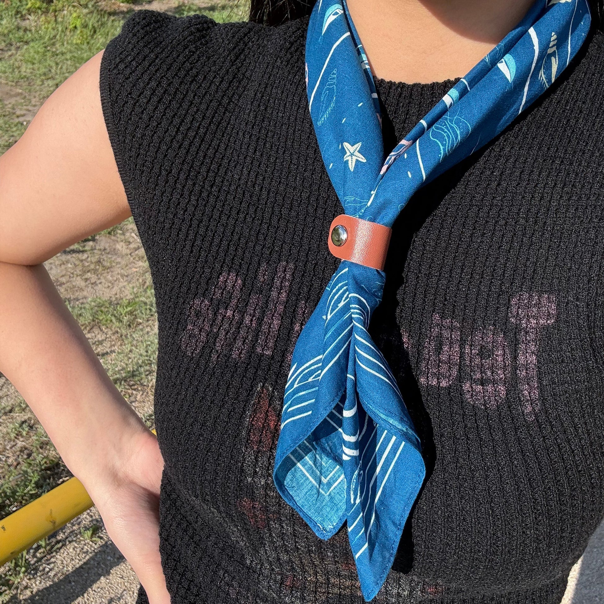Marine Cat Bandana