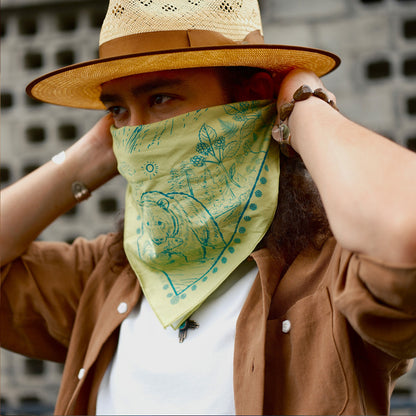Brown Bear Bandana