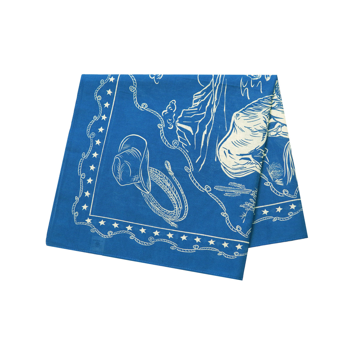 Two Horses in the Wilderness Bandana