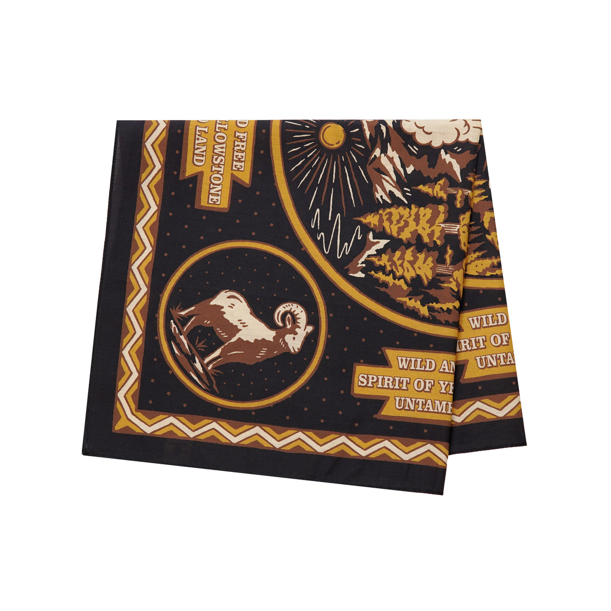 The Wilderness of Yellowstone Bandana