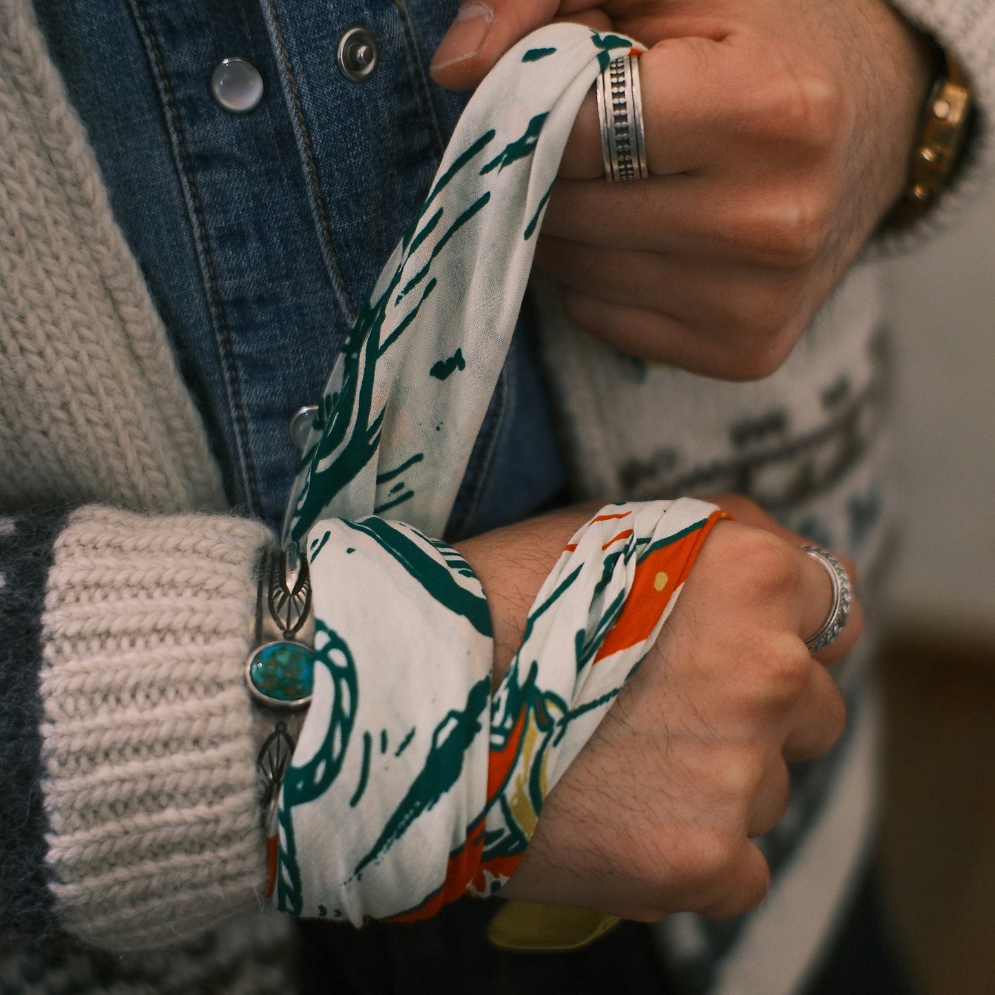 Motor-riding Bandana