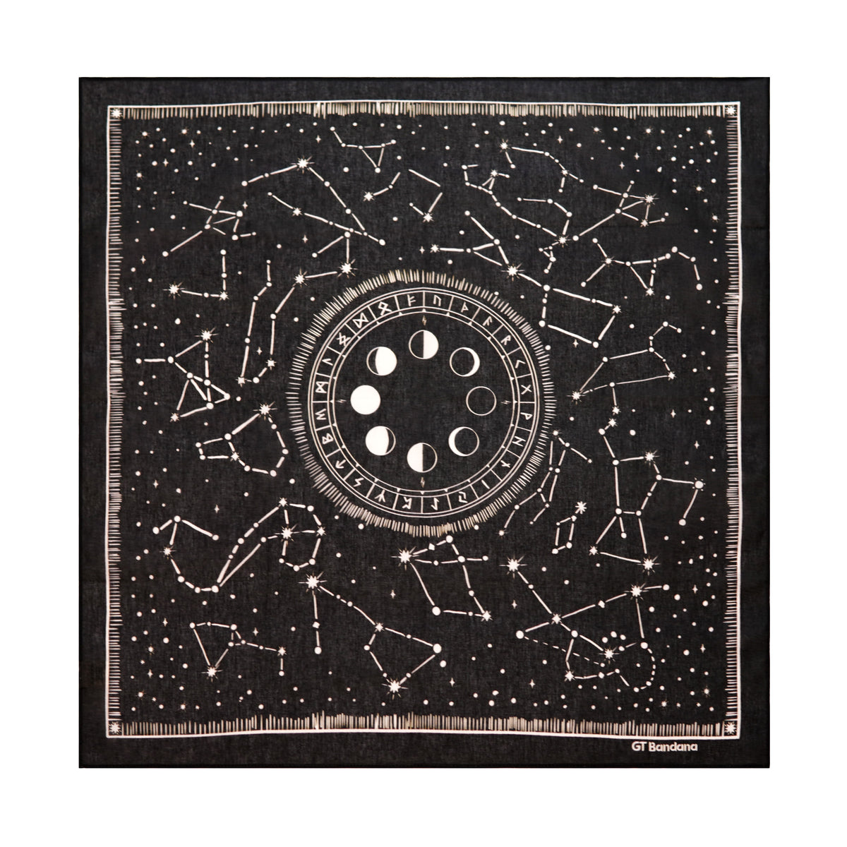Astrological Moon Wheel Bandana