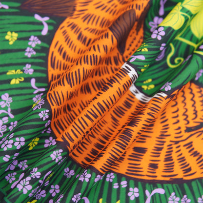Spirit Fox Flower Garden Bandana