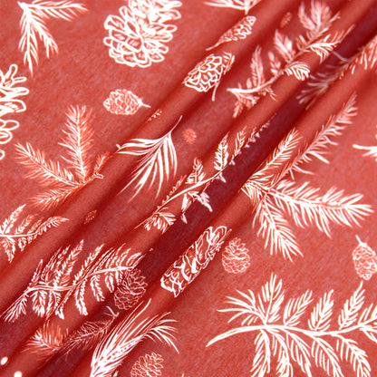 Red Pine Cones Bandana