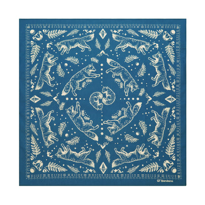 Blue Wild Spirit Fox