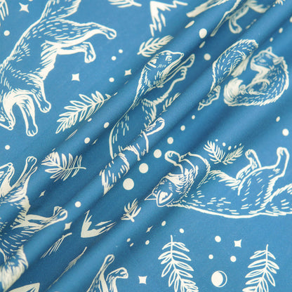 Blue Wild Spirit Fox