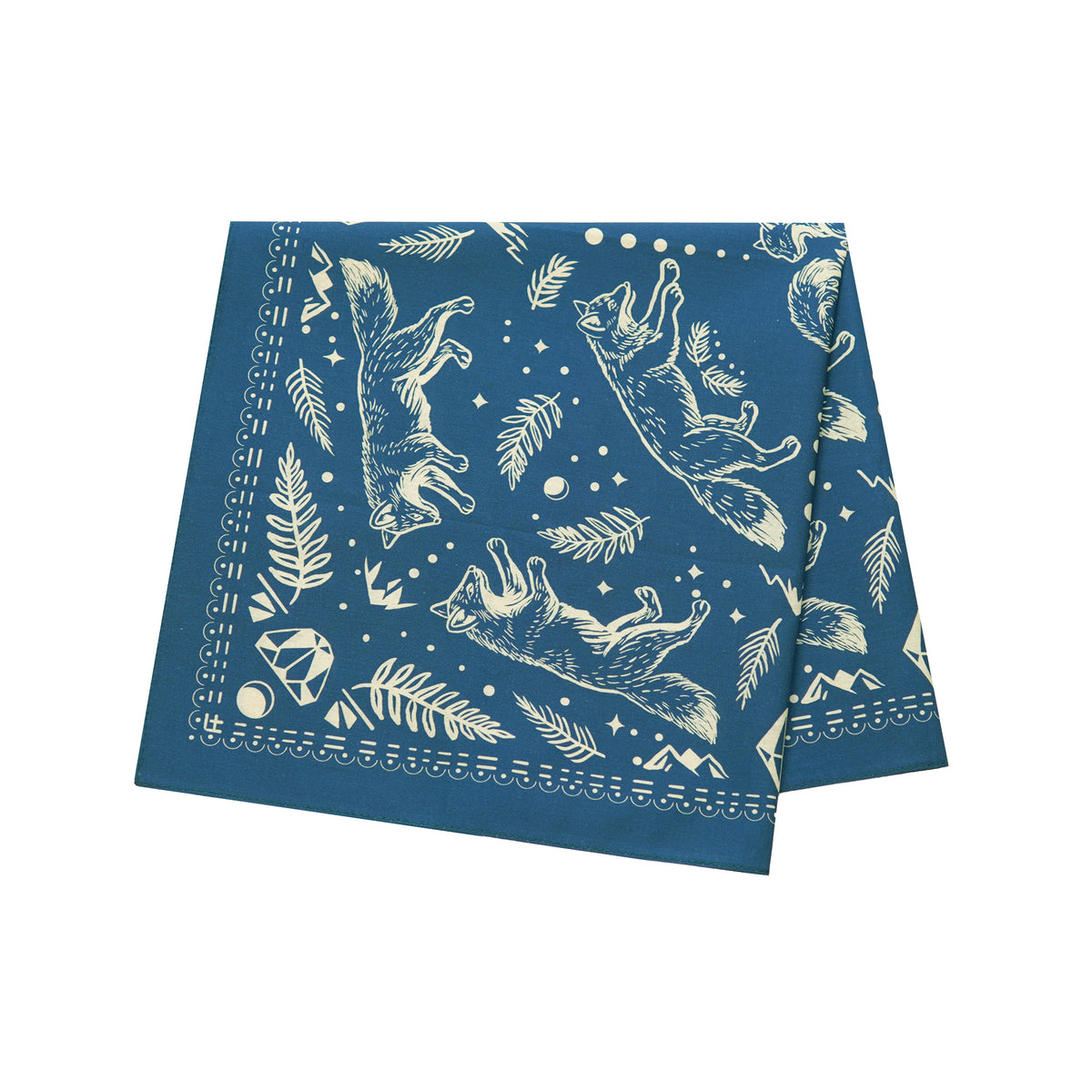 Blue Wild Spirit Fox