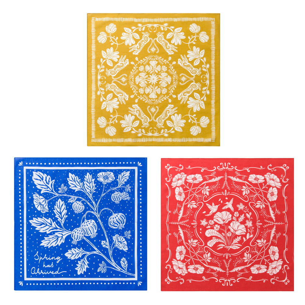 Nature Assorted Bandana Set (3-Pack)