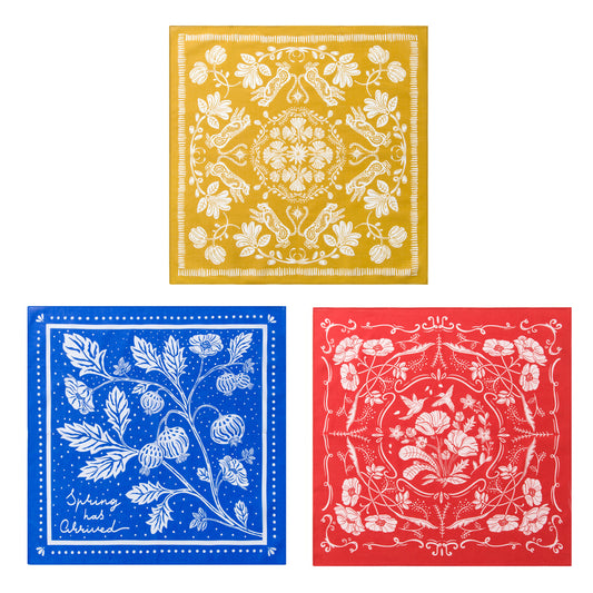 Nature Assorted Bandana Set (3-Pack)