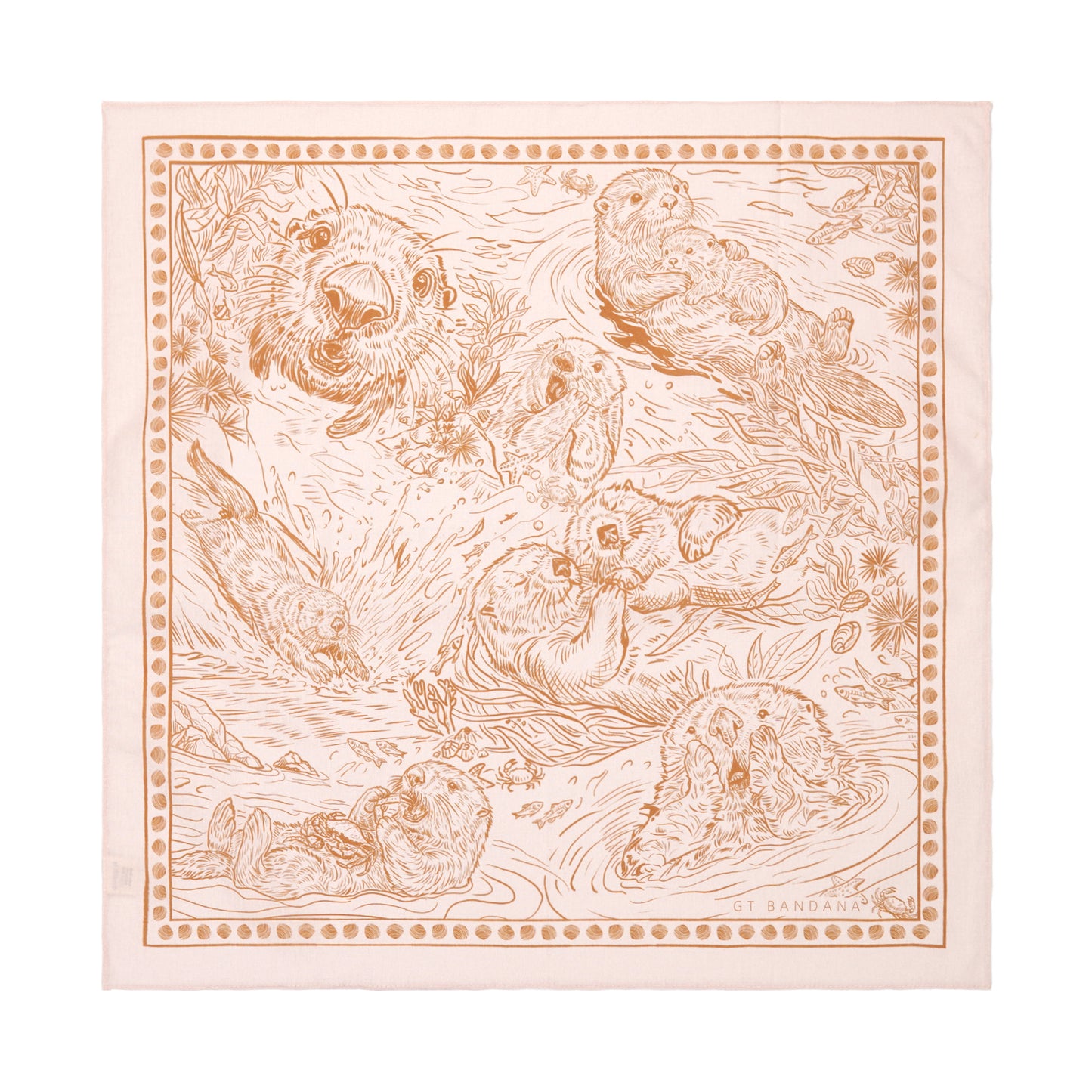 Sea Sloth Print Bandana