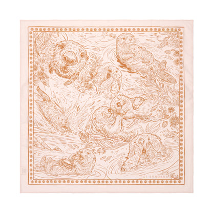 Sea Sloth Print Bandana