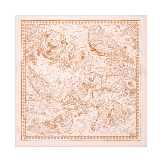 Sea Sloth Print Bandana