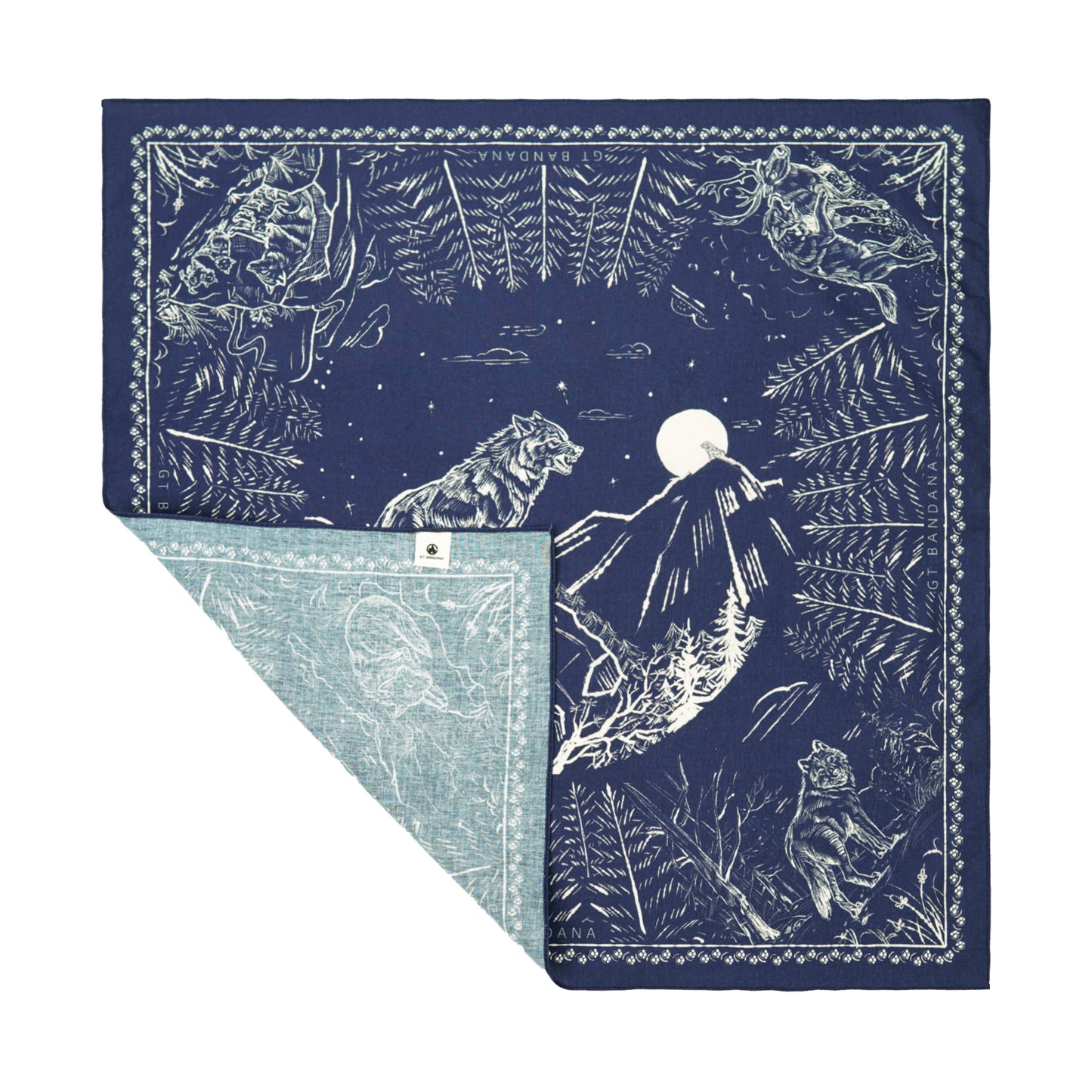 Forest Wolf Bandana
