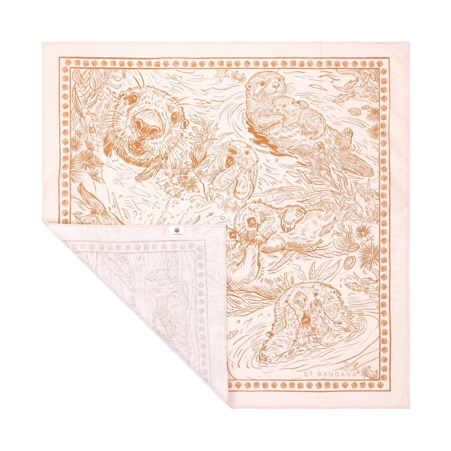 Sea Sloth Print Bandana