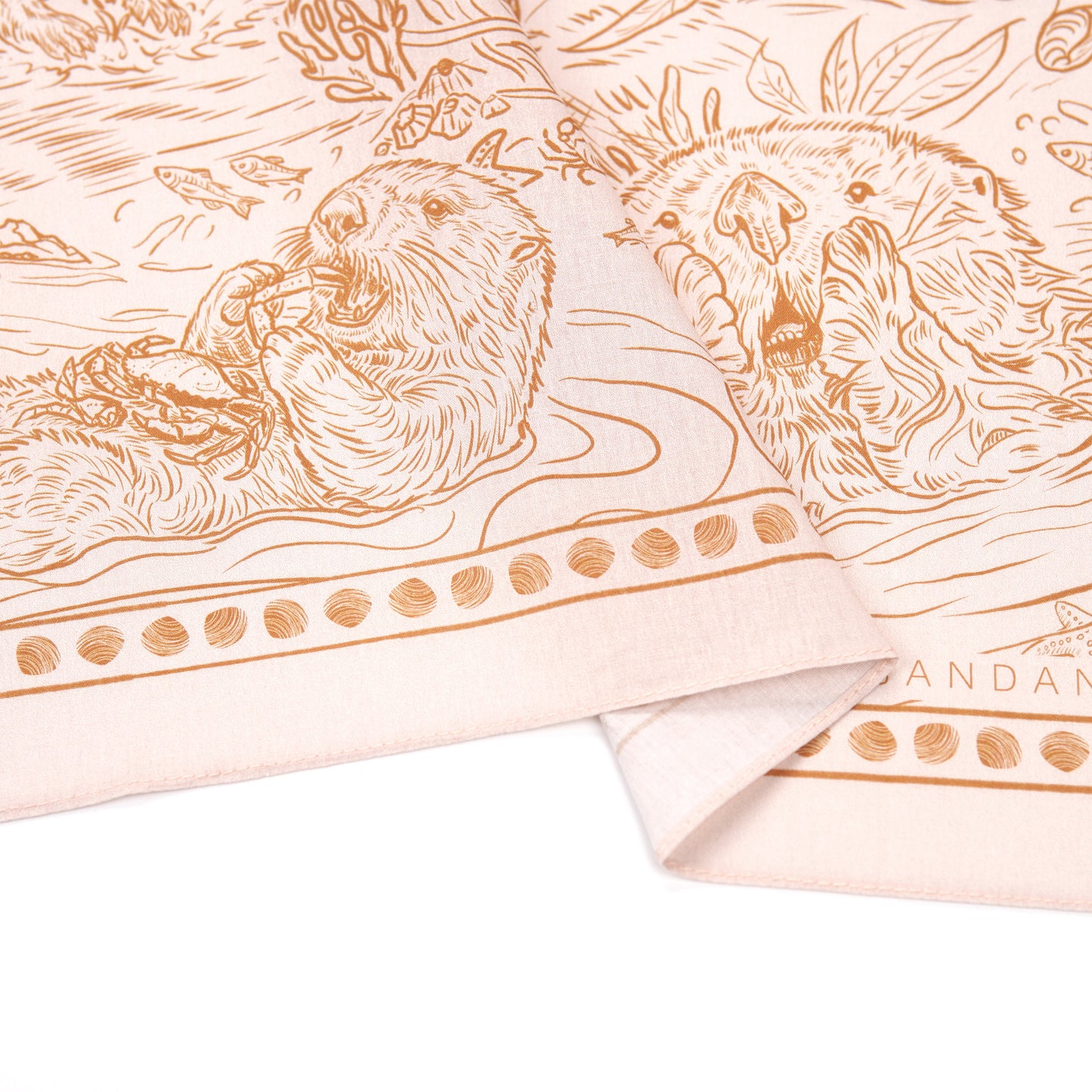 Sea Sloth Print Bandana