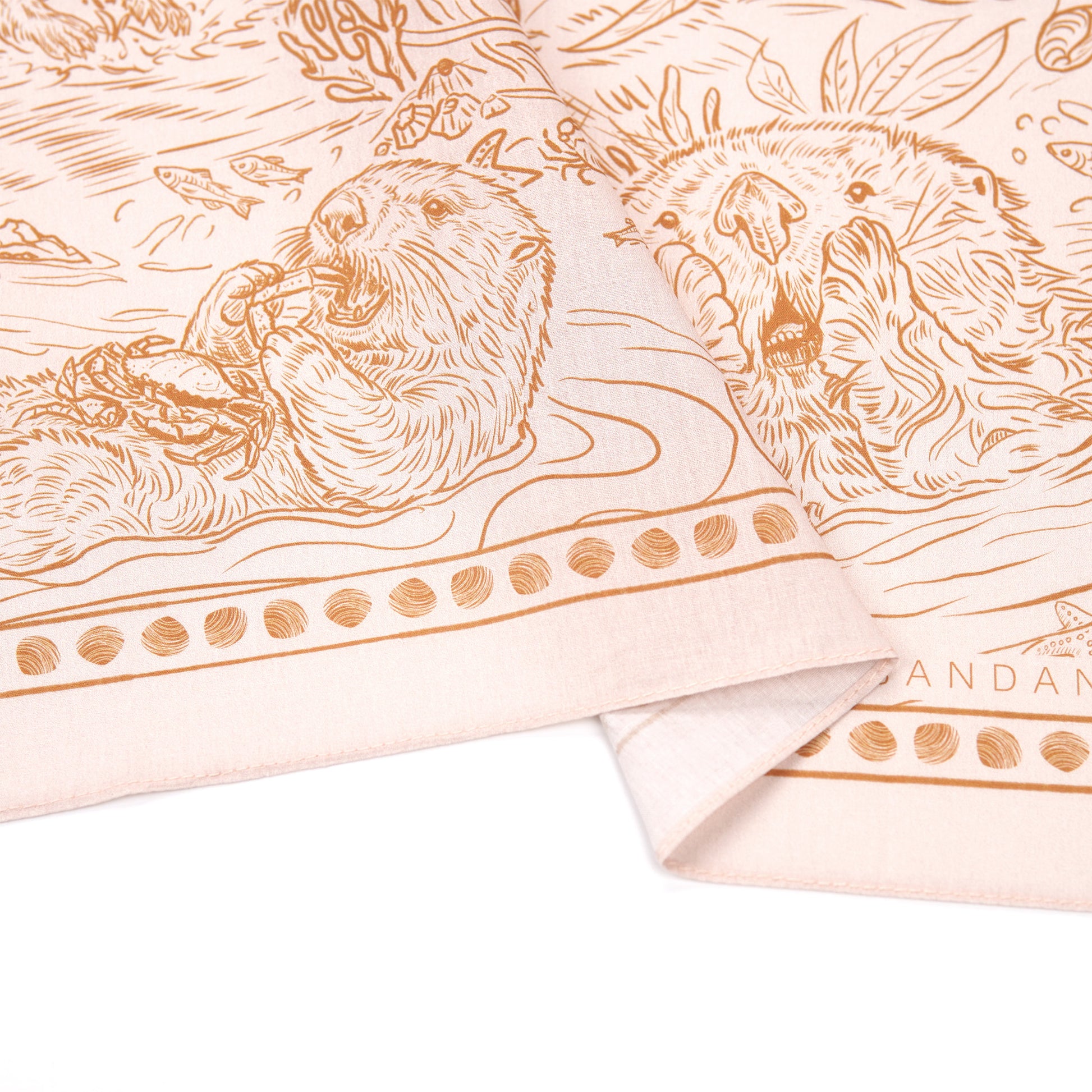 Sea Sloth Print Bandana