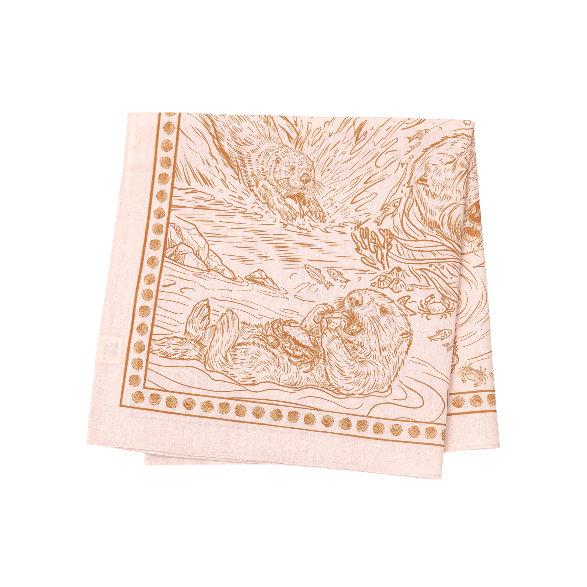 Sea Sloth Print Bandana