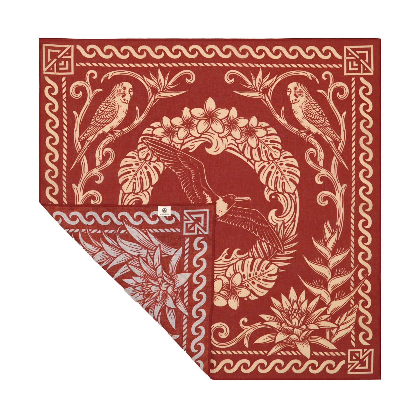 Bird Print Bandana