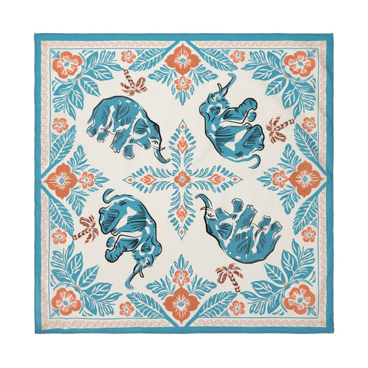 Tropical Elephants Bandana