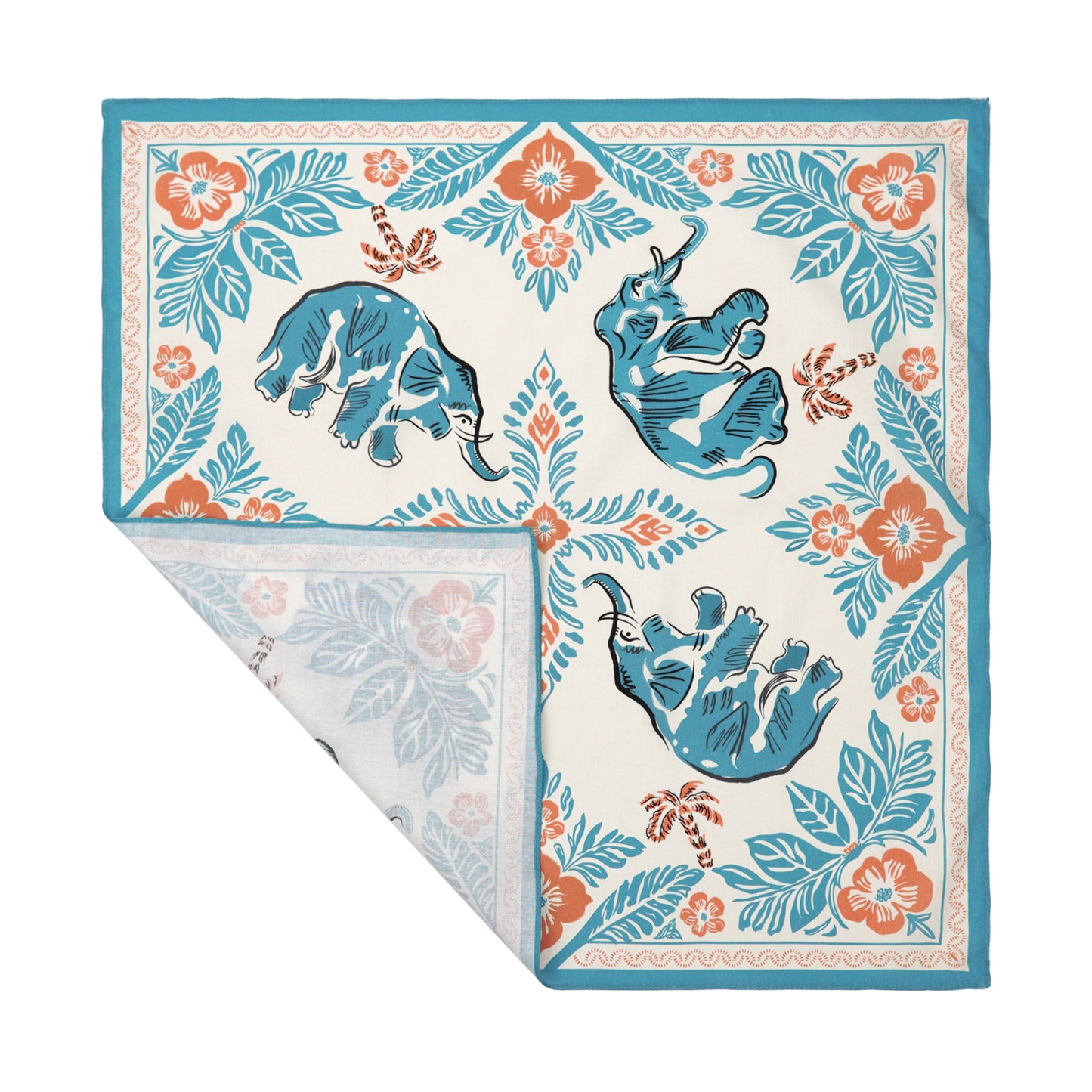 Tropical Elephants Bandana