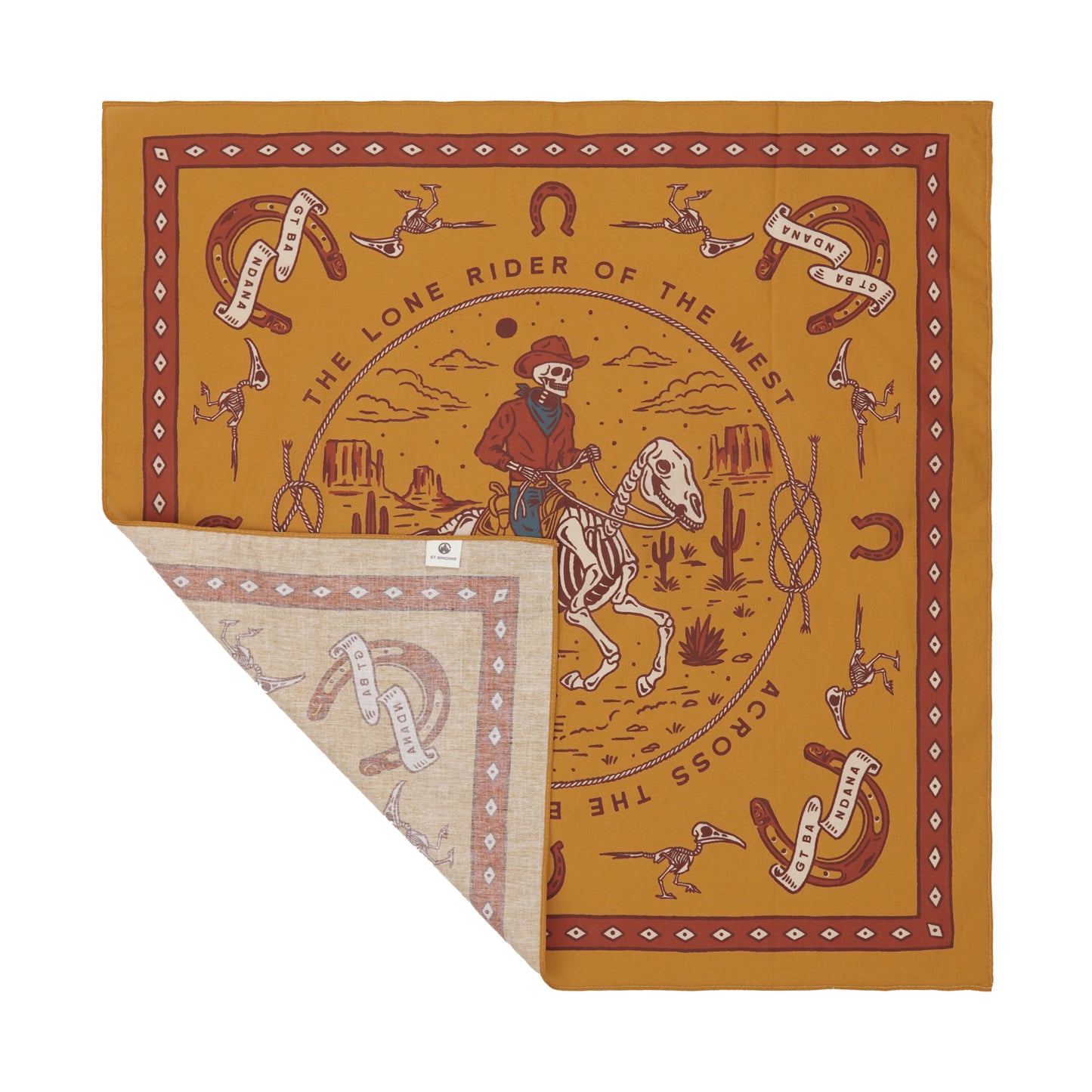Lone Rider of the West Bandana