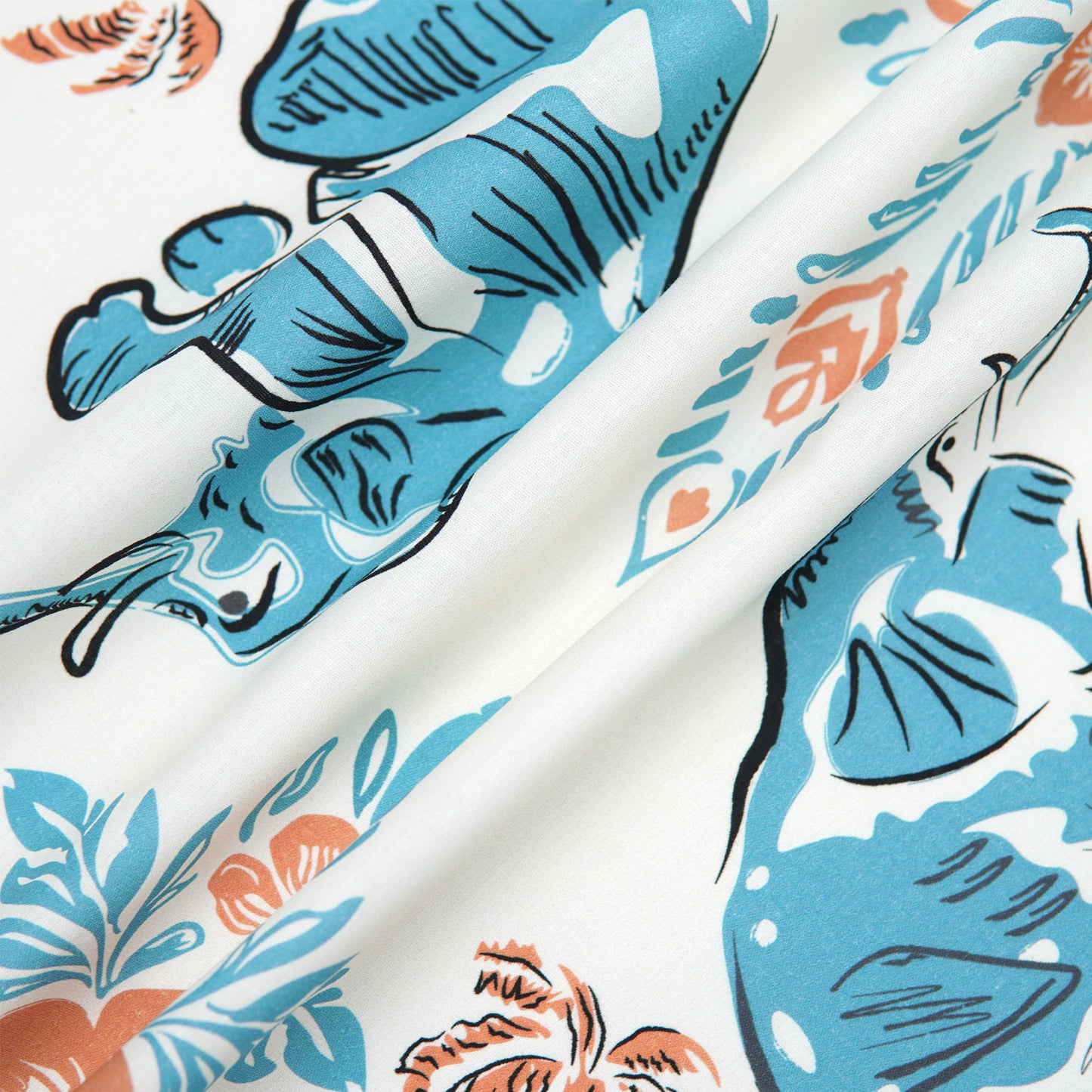 Tropical Elephants Bandana