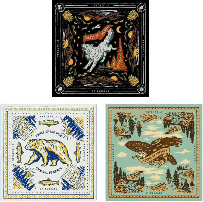 Animal Assorted Bandana Set (3-Pack)