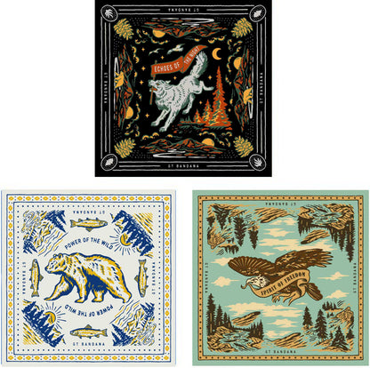 Animal Assorted Bandana Set (3-Pack)