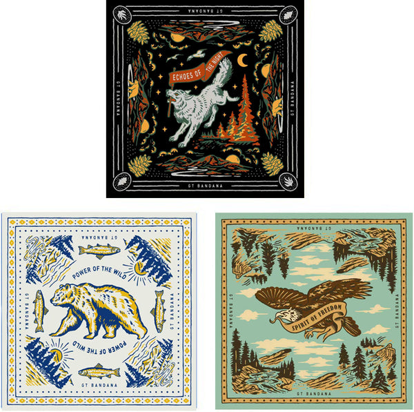 Animal Assorted Bandana Set (3-Pack)