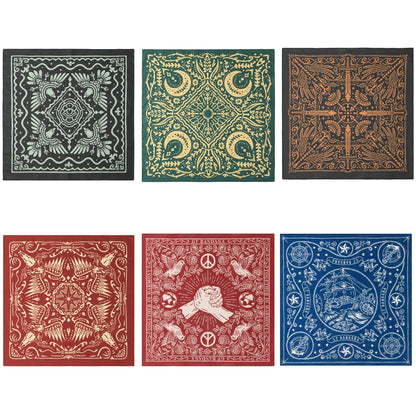 American Vintage Assorted Bandana Set (6-Pack)