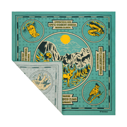 Green Mountains and Wild Pastures Bandana