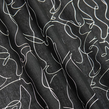 Line Print Bandana