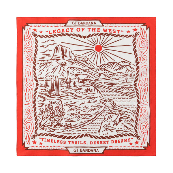 Legacy Of West Bandana Red