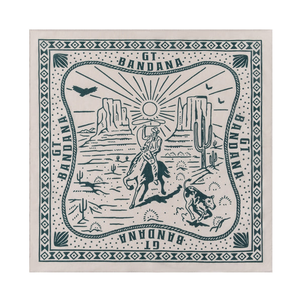 Cowboy Bandana White